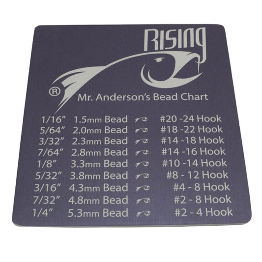 Rising Fishing Bead Chart Coaster