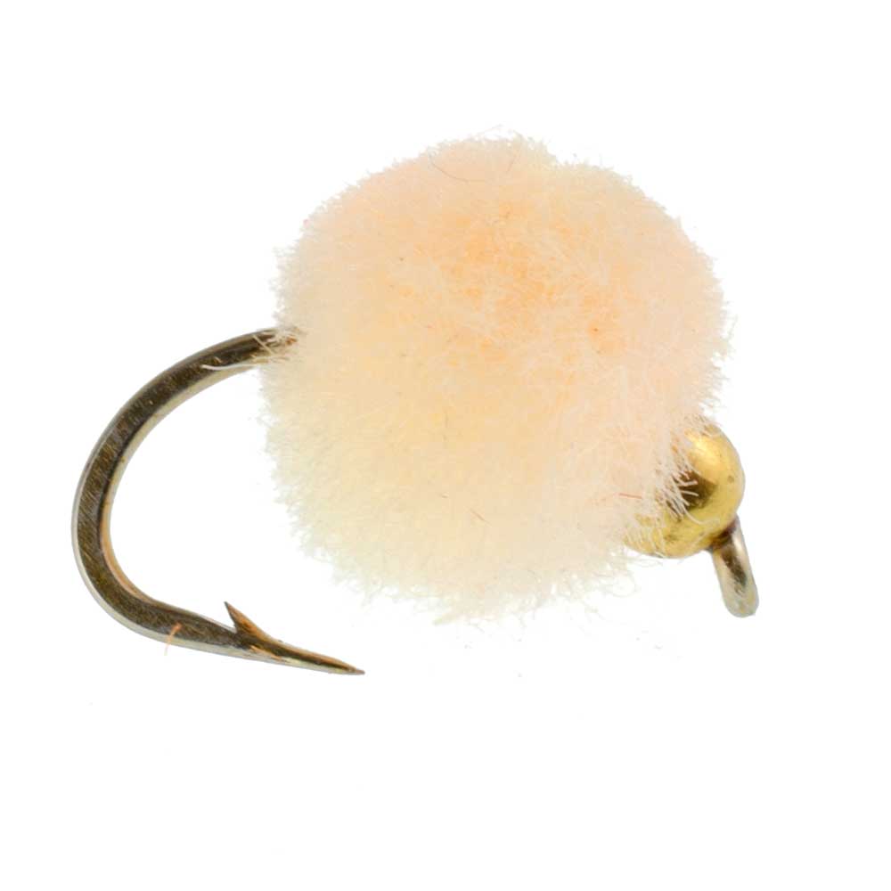 The Fly Fishing Place Bead Head Oregon Cheese Egg Fly Fishing Flies - 1 Dozen Flies Hook Size 16