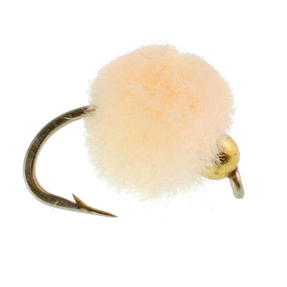 The Fly Fishing Place Bead Head Oregon Cheese Egg Fly Fishing Flies - 1 Dozen Flies Hook Size 16