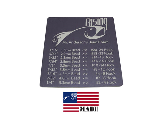 Rising Fishing Bead Chart Coaster