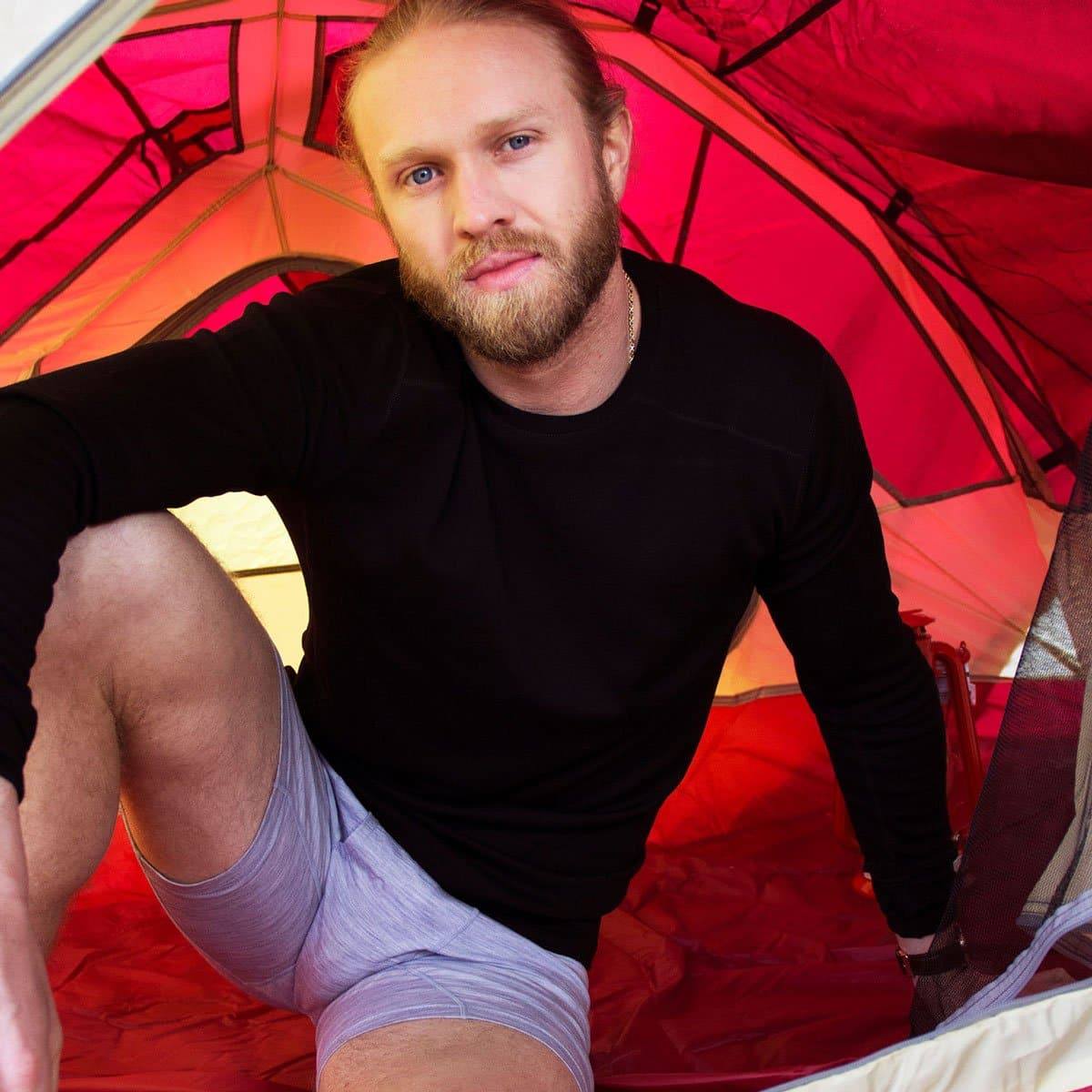 Minus33 Midweight - Men's Wool Long Sleeve Crew Woolverino