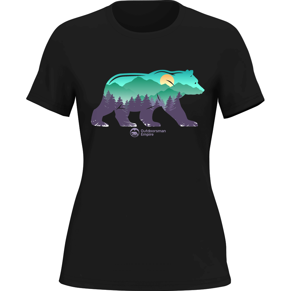 Outdoorzees Bear T-Shirt for Women