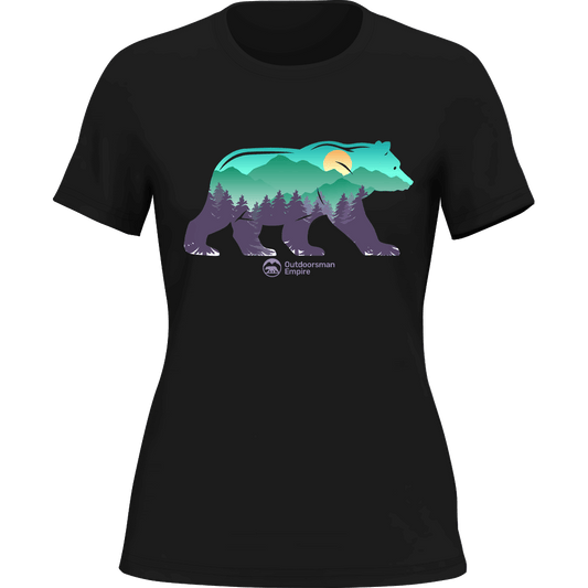 Outdoorzees Bear T-Shirt for Women
