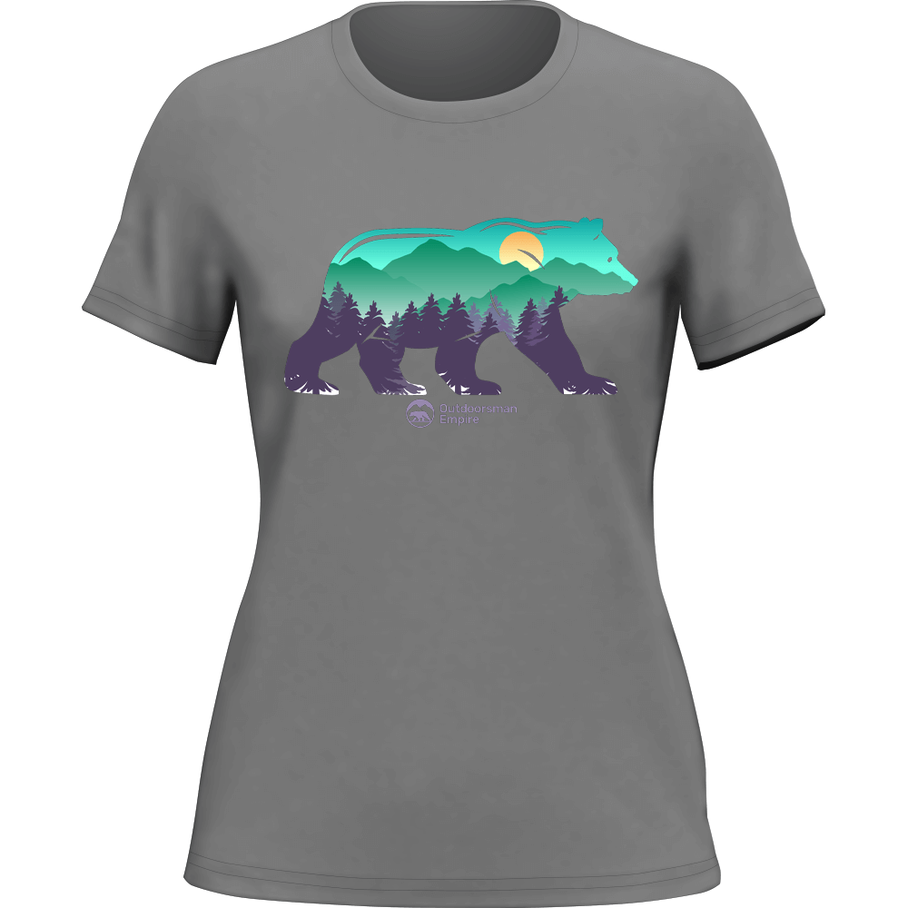 Outdoorzees Bear T-Shirt for Women