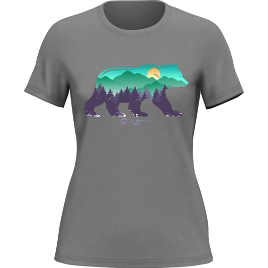 Outdoorzees Bear T-Shirt for Women
