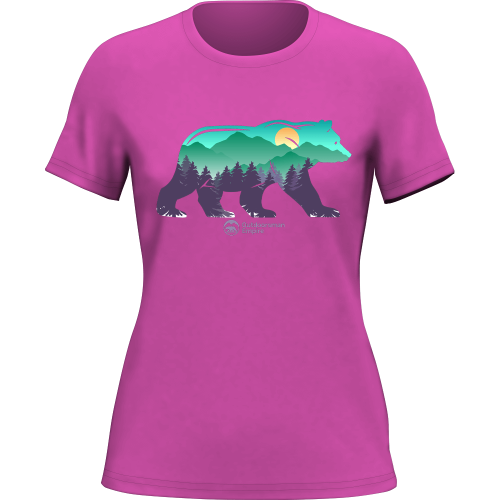 Outdoorzees Bear T-Shirt for Women