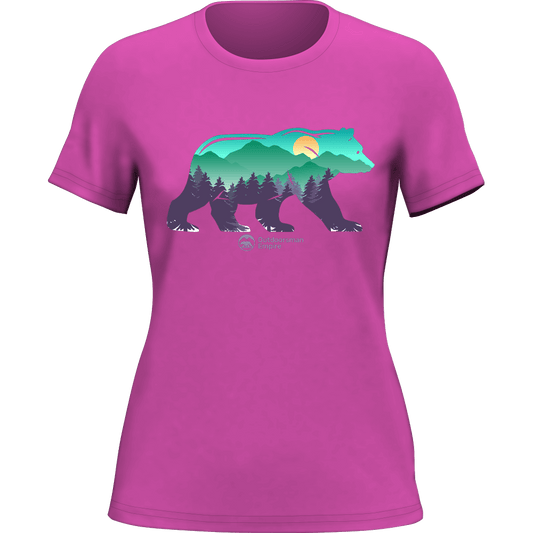 Outdoorzees Bear T-Shirt for Women