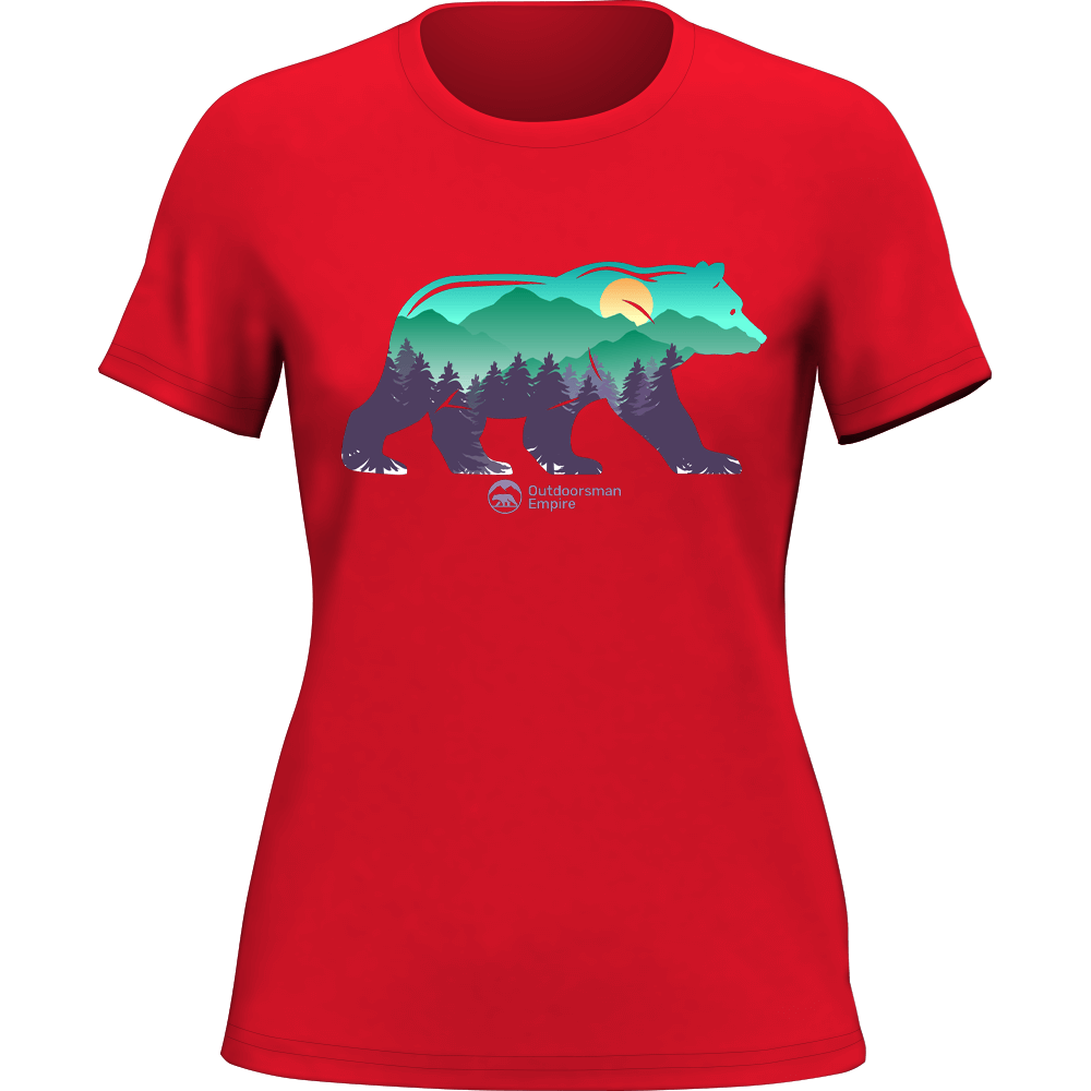 Outdoorzees Bear T-Shirt for Women