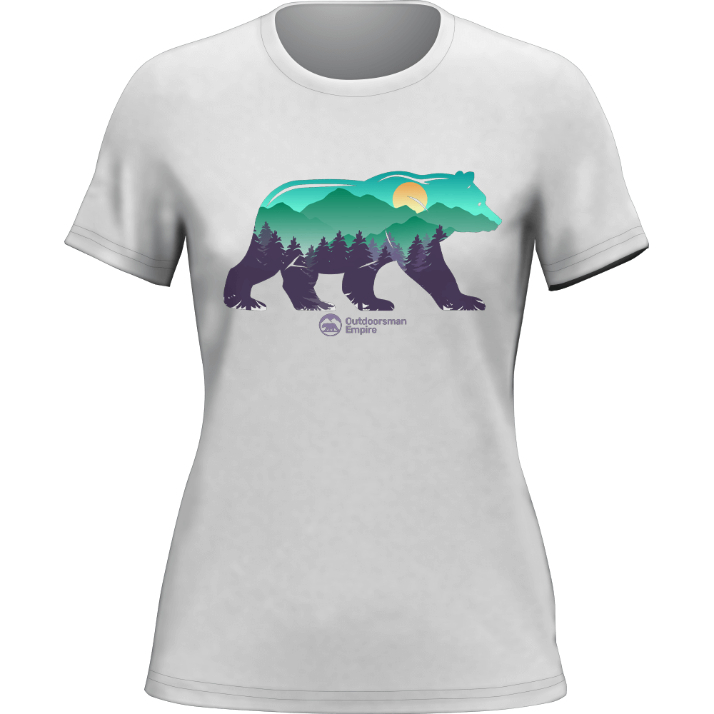 Outdoorzees Bear T-Shirt for Women