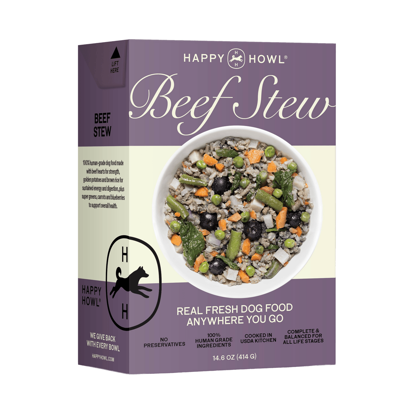 Happy Howl 100% Human-Grade Dog Food