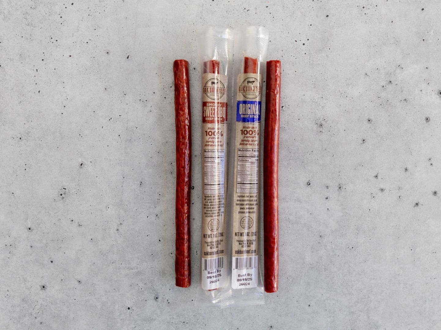 Oak Barn Beef - Beef Sticks - Protein Snack