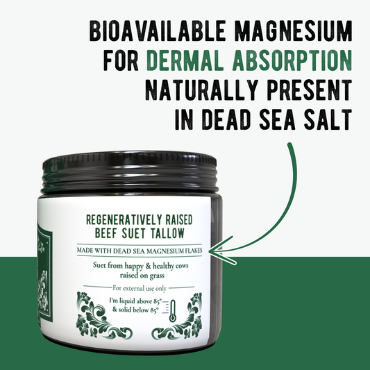 Grazly  Dead Sea Magnesium & Tallow Balm