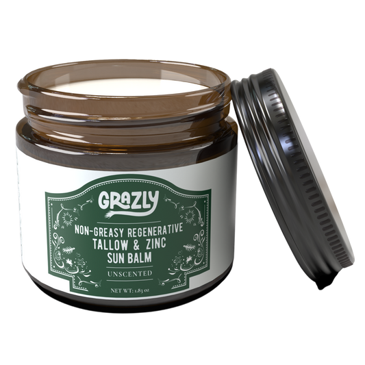 Grazly  Regenerative Tallow & Zinc Sun Balm