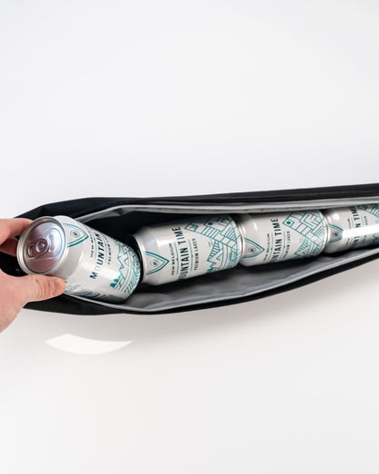 Pins and Aces Beer Sleeve - Black