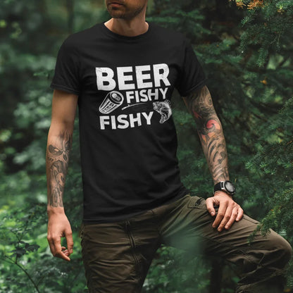 Outdoorzees Beer Fishy Fishy Man T-Shirt