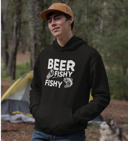 Outdoorzees Beer Fishy Fishy Unisex Hoodie
