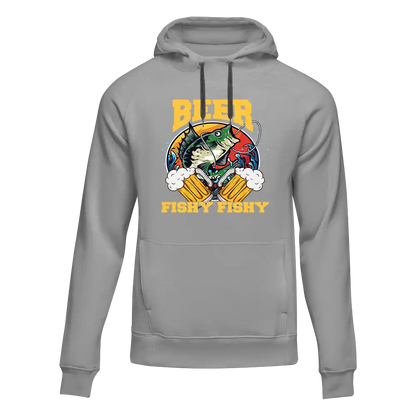 Outdoorzees Beer Fishy Fishy 2 Unisex Hoodie