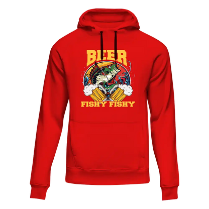Outdoorzees Beer Fishy Fishy 2 Unisex Hoodie