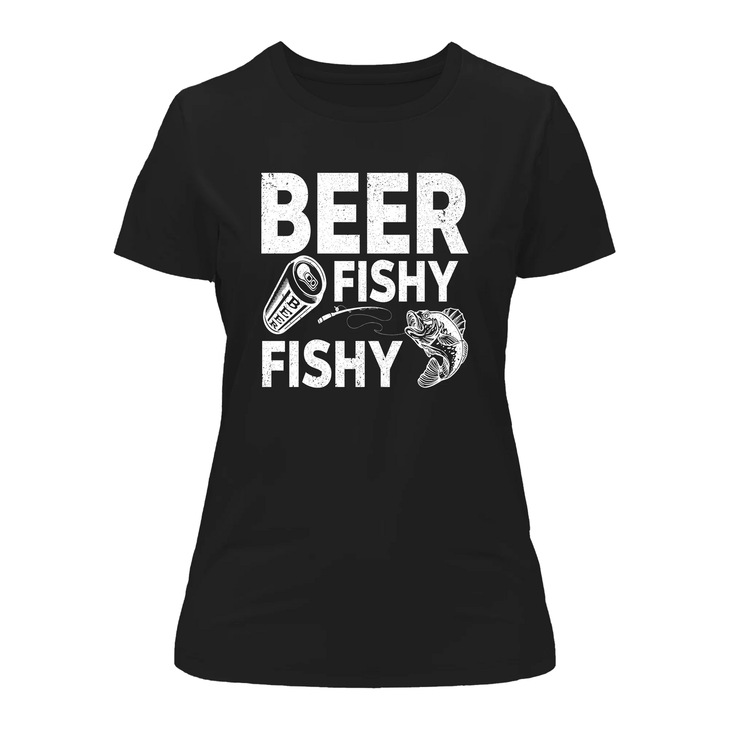 Outdoorzees Beer Fishy Fishy T-Shirt for Women