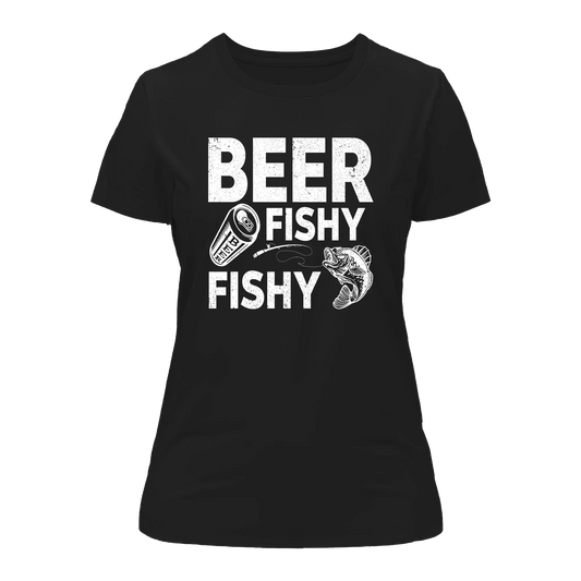 Outdoorzees Beer Fishy Fishy T-Shirt for Women