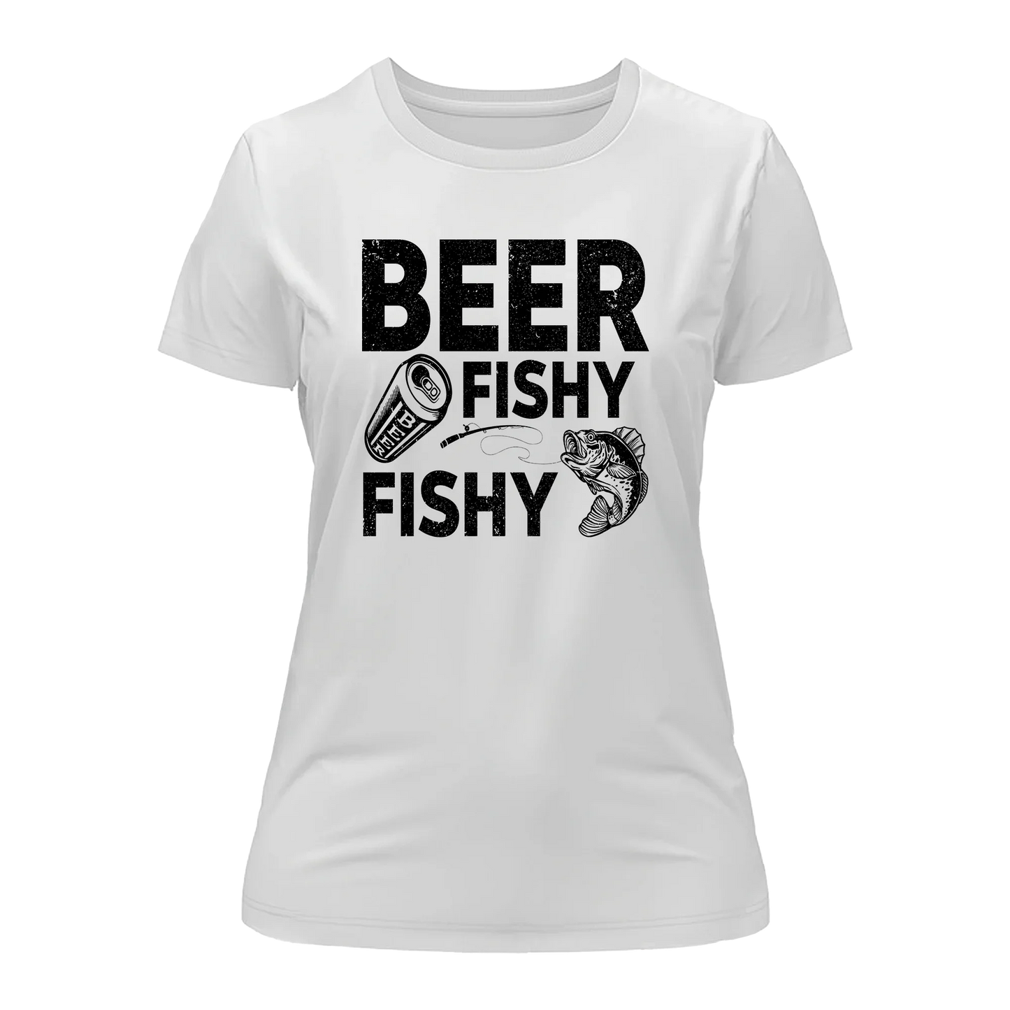 Outdoorzees Beer Fishy Fishy T-Shirt for Women