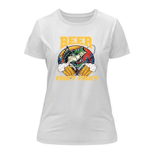 Outdoorzees Beer Fishy Fishy 2 T-Shirt for Women