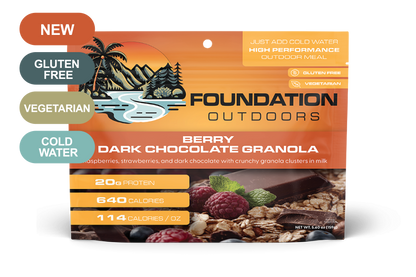 Foundation Outdoors Berry Dark Chocolate Granola
