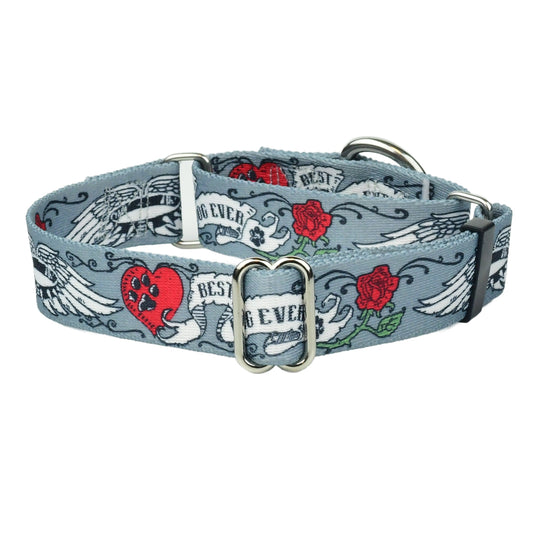 2 Hounds Design Best Dog Ever Martingale Dog Collar – EarthStyle (1" Only)