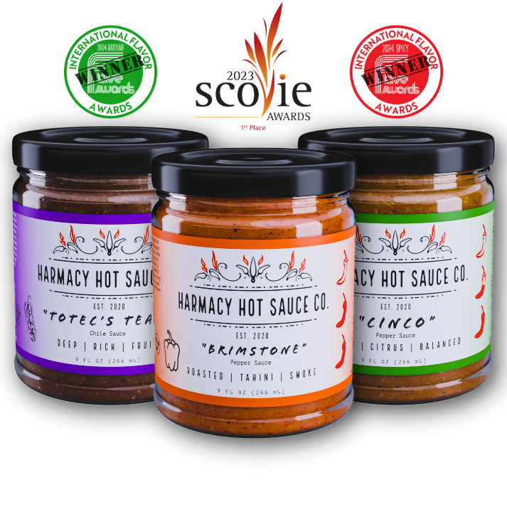 Harmacy Hot Sauce Co. Variety Pack #1 - Best Sellers