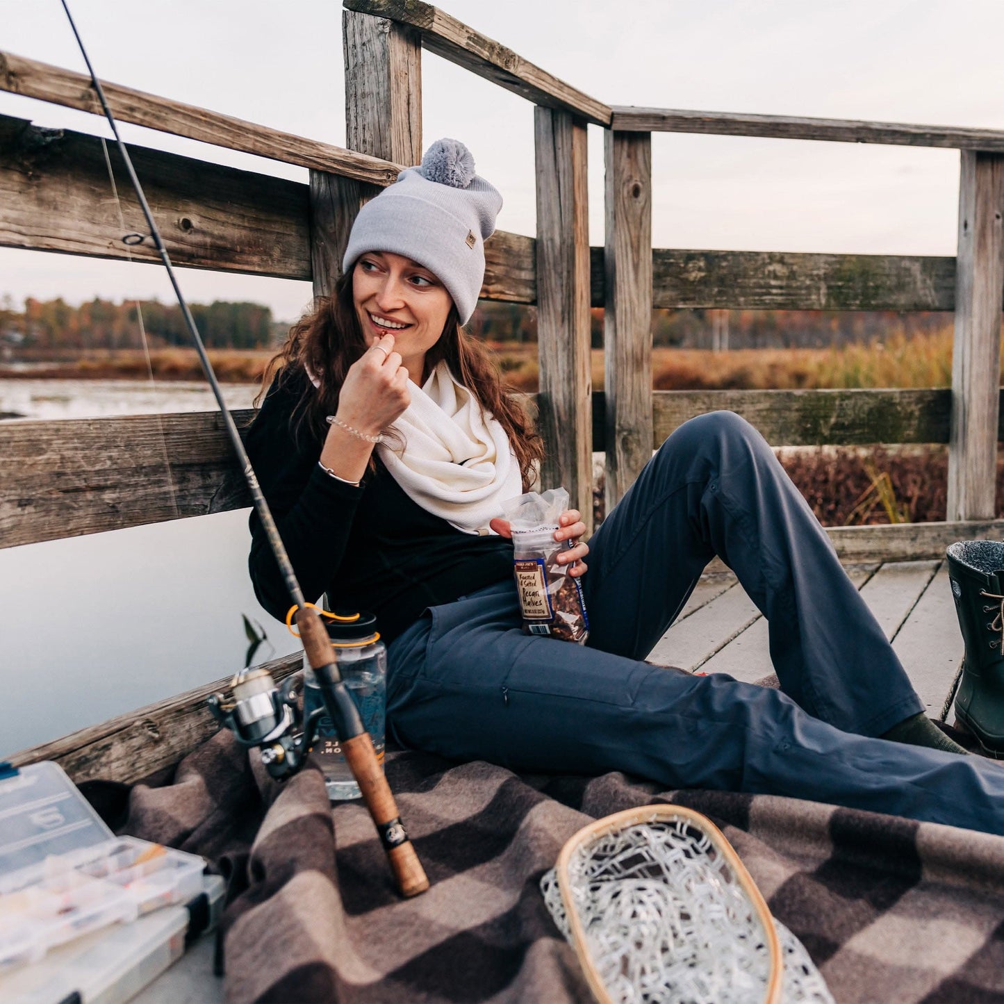 Minus33 Midweight - Everyday Knit Cuff Pom Beanie 100% Merino Wool