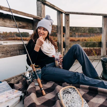 Minus33 Midweight - Everyday Knit Cuff Pom Beanie 100% Merino Wool