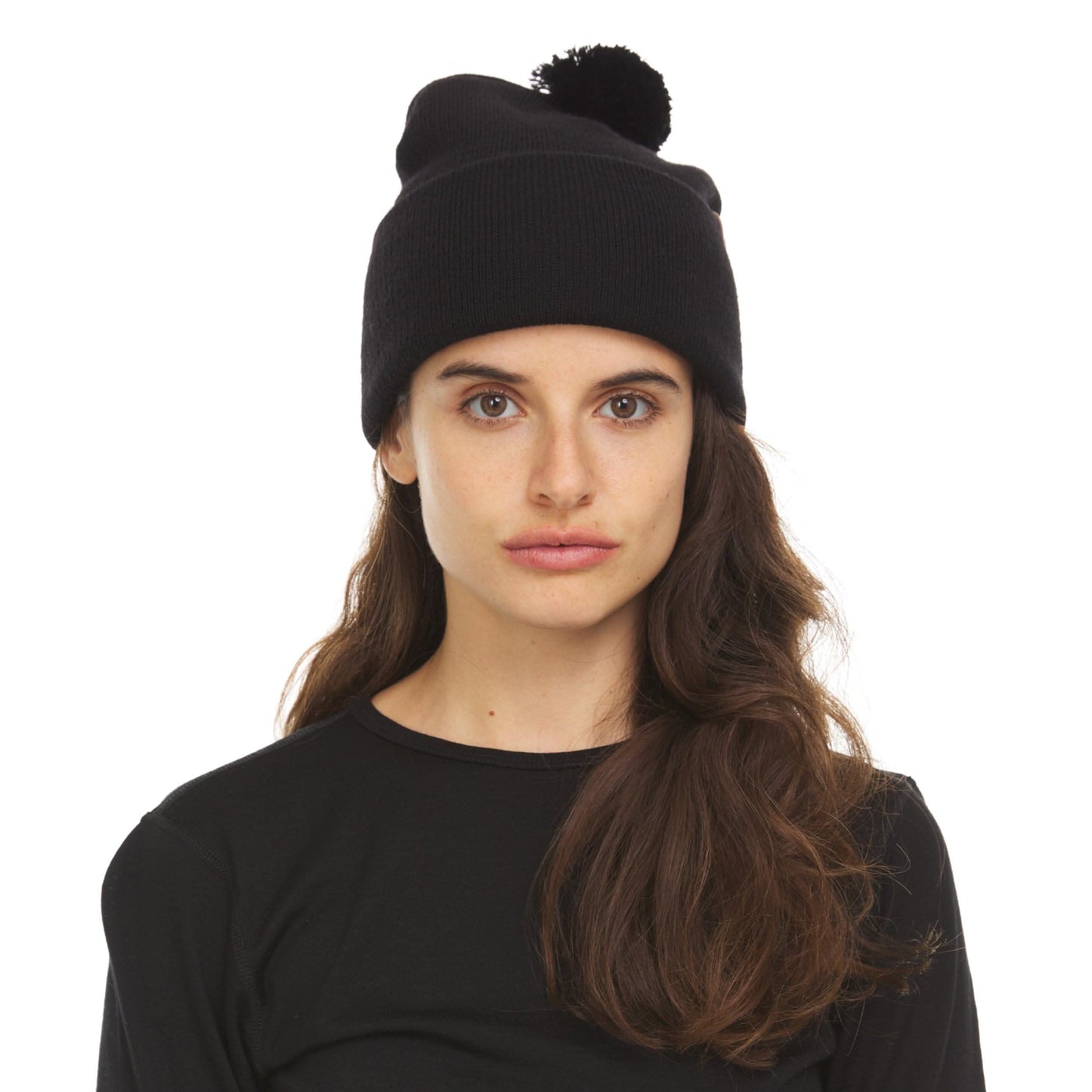 Minus33 Midweight - Everyday Knit Cuff Pom Beanie 100% Merino Wool
