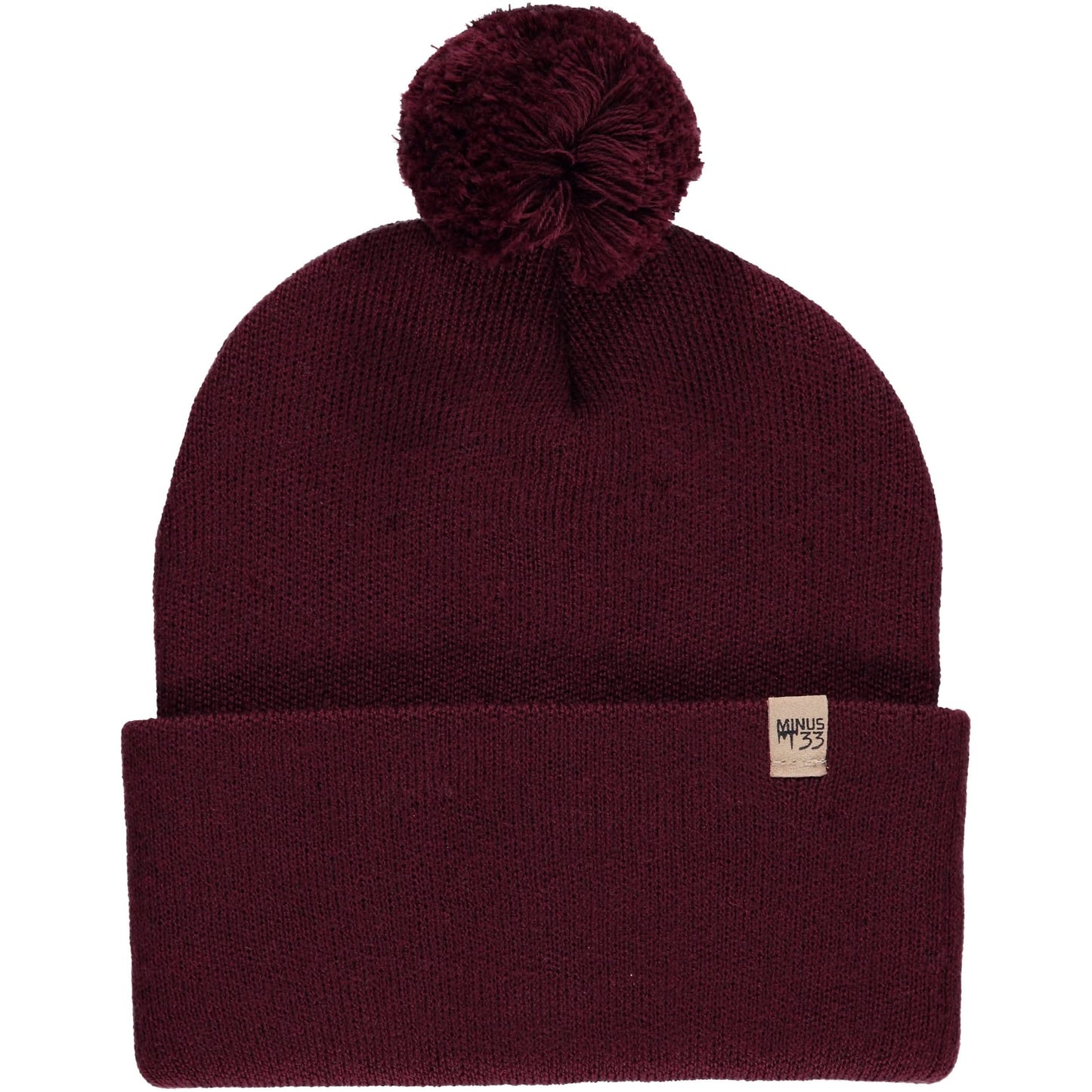 Minus33 Midweight - Everyday Knit Cuff Pom Beanie 100% Merino Wool
