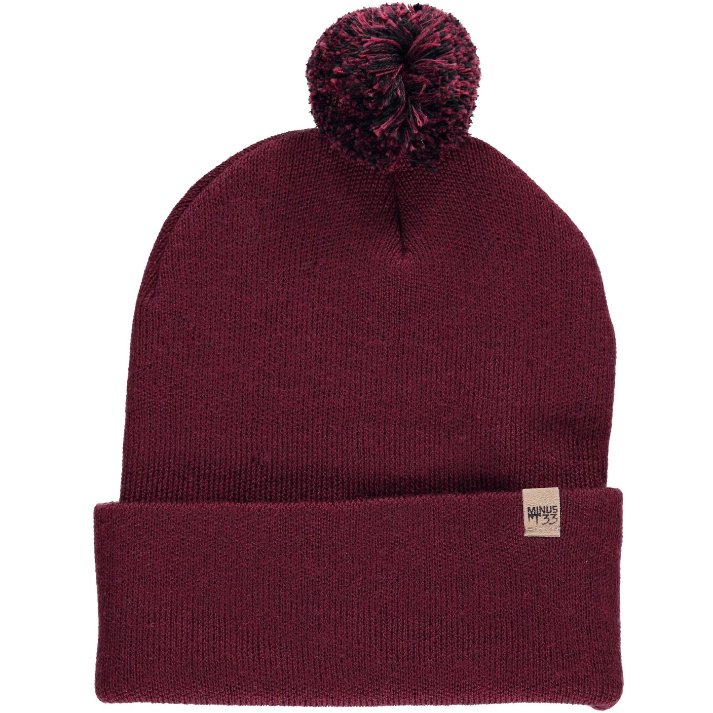 Minus33 Midweight - Everyday Knit Cuff Pom Beanie 100% Merino Wool