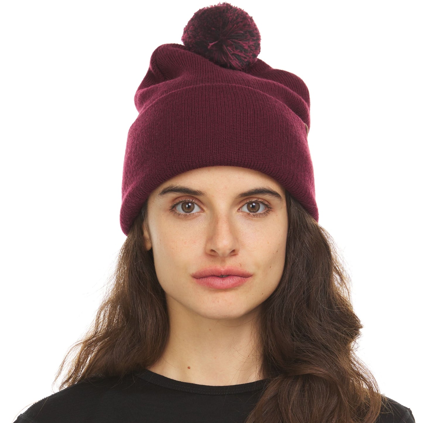 Minus33 Midweight - Everyday Knit Cuff Pom Beanie 100% Merino Wool