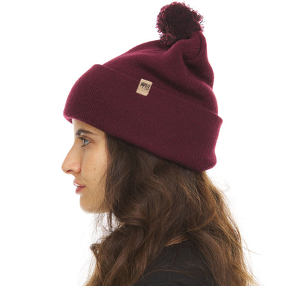 Minus33 Midweight - Everyday Knit Cuff Pom Beanie 100% Merino Wool