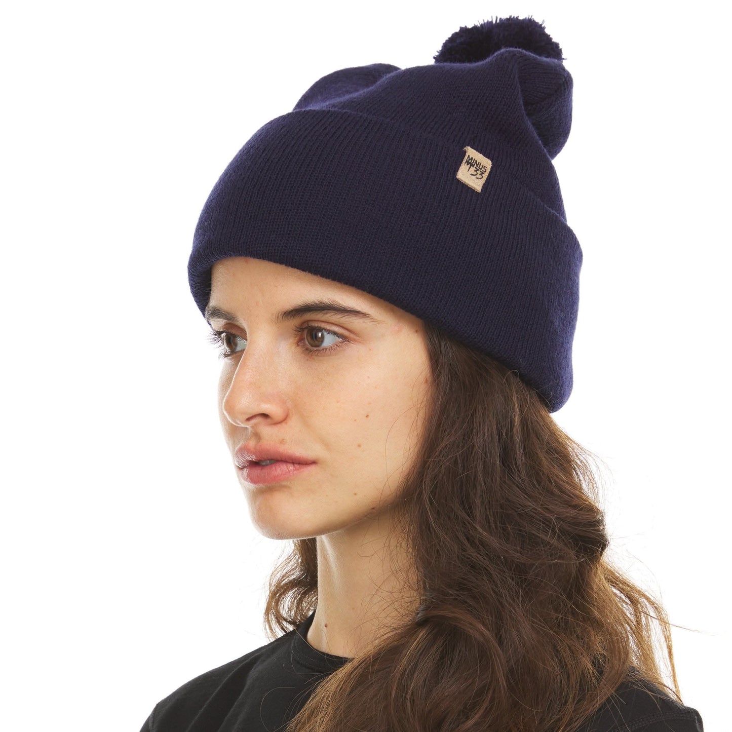 Minus33 Midweight - Everyday Knit Cuff Pom Beanie 100% Merino Wool
