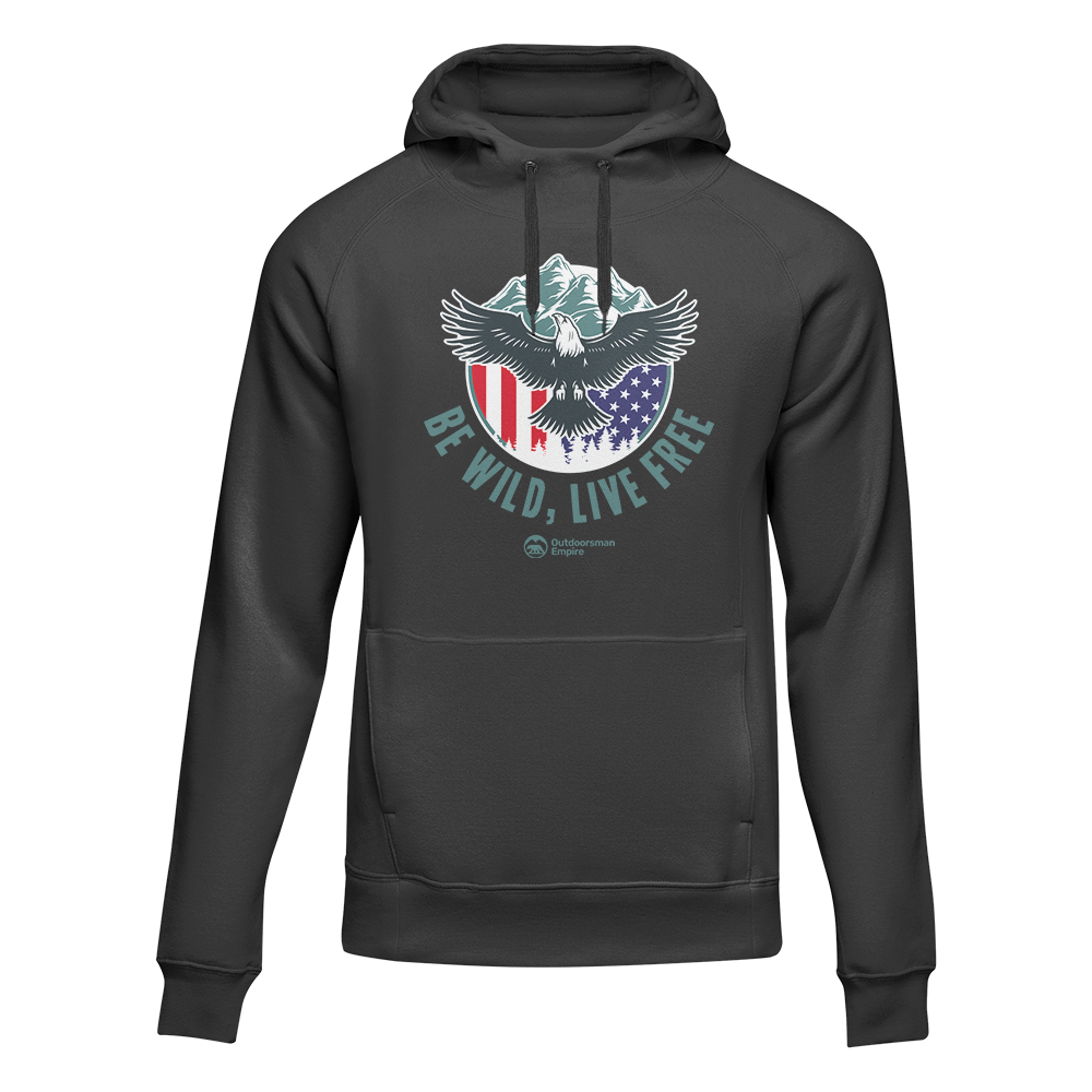 Outdoorzees Be Wild Be Free Unisex Hoodie