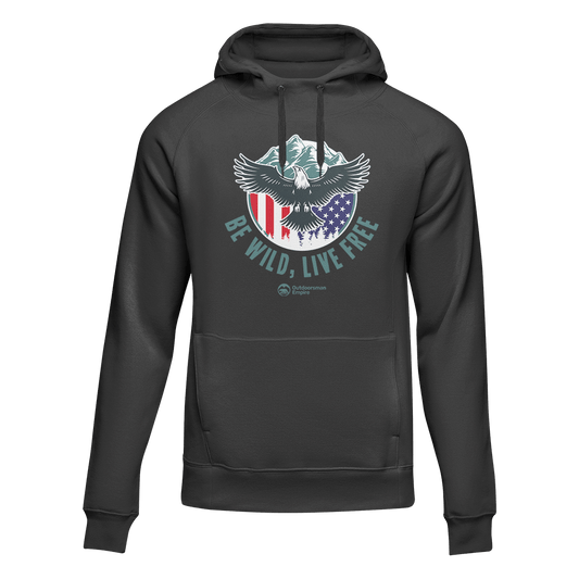 Outdoorzees Be Wild Be Free Unisex Hoodie