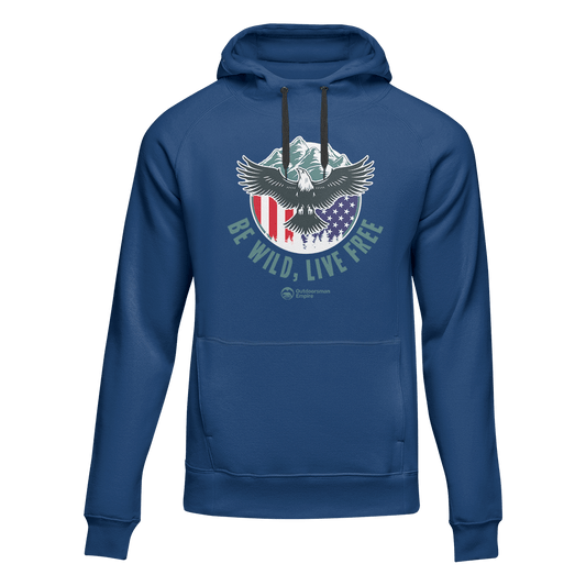Outdoorzees Be Wild Be Free Unisex Hoodie