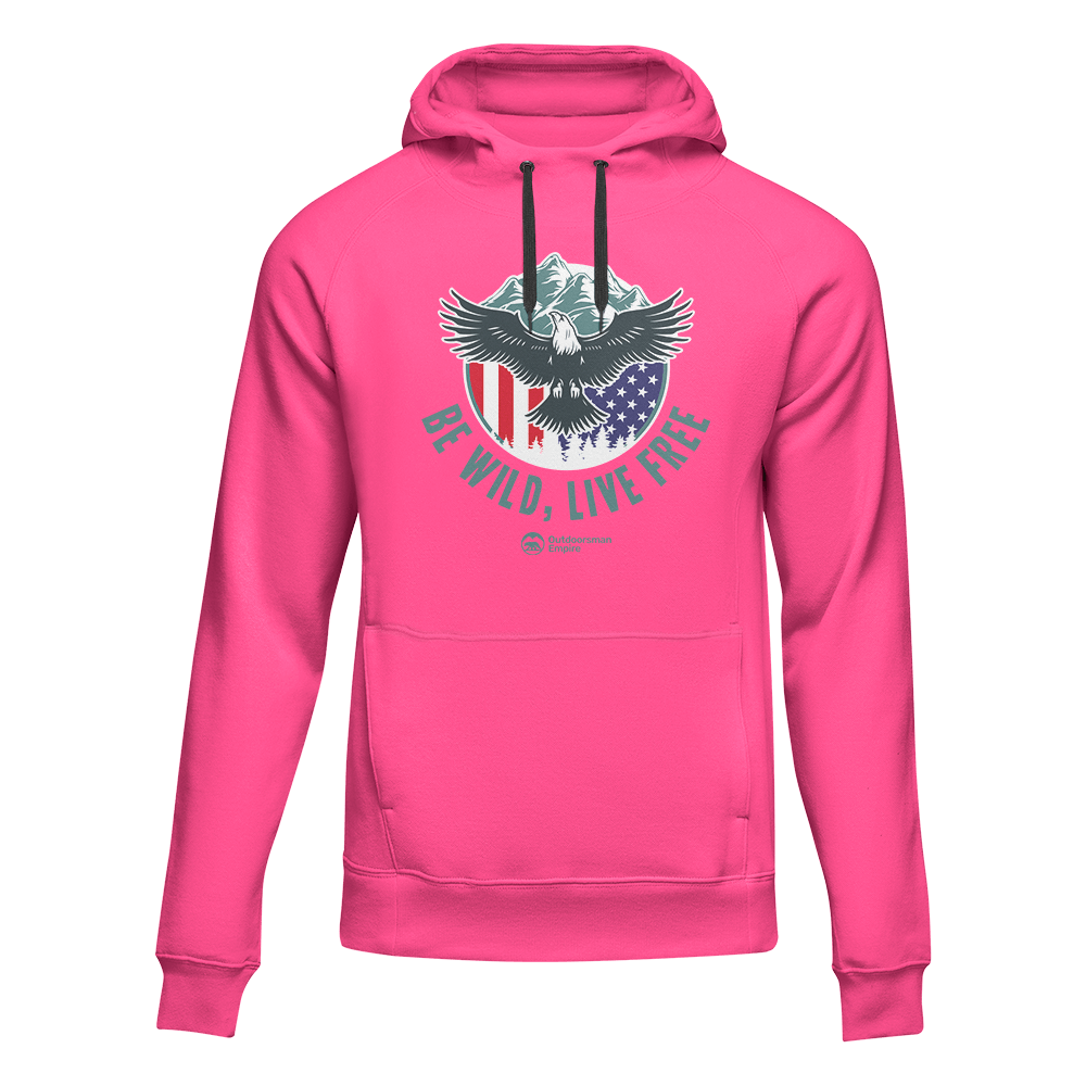 Outdoorzees Be Wild Be Free Unisex Hoodie
