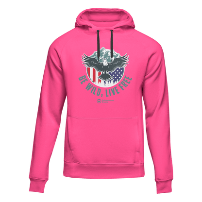 Outdoorzees Be Wild Be Free Unisex Hoodie
