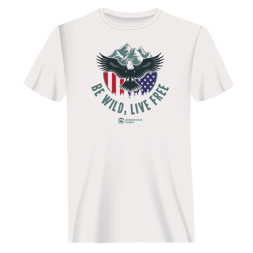 Outdoorzees Be Wild Be Free Man T-Shirt