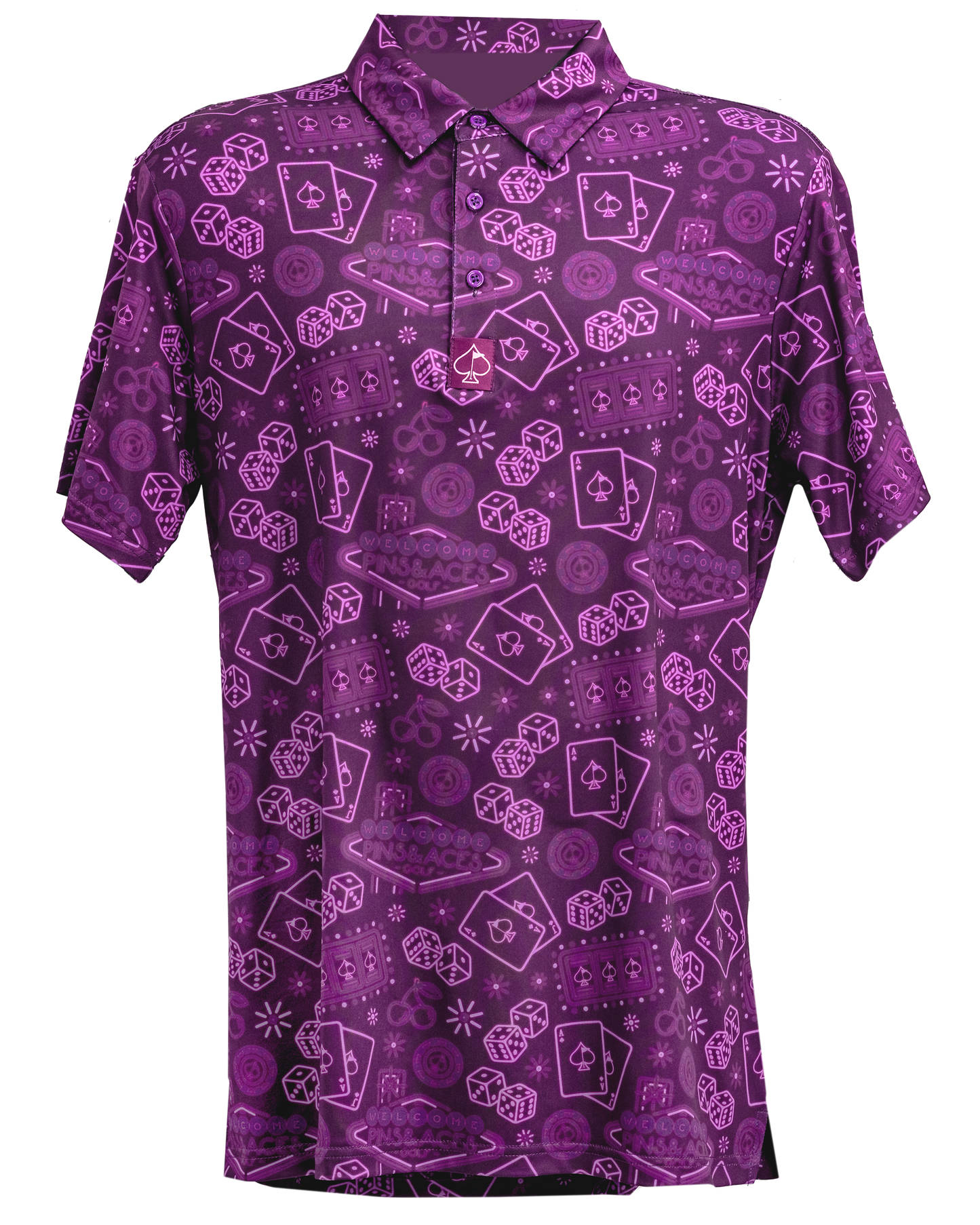 Pins and Aces Big Ace Purple