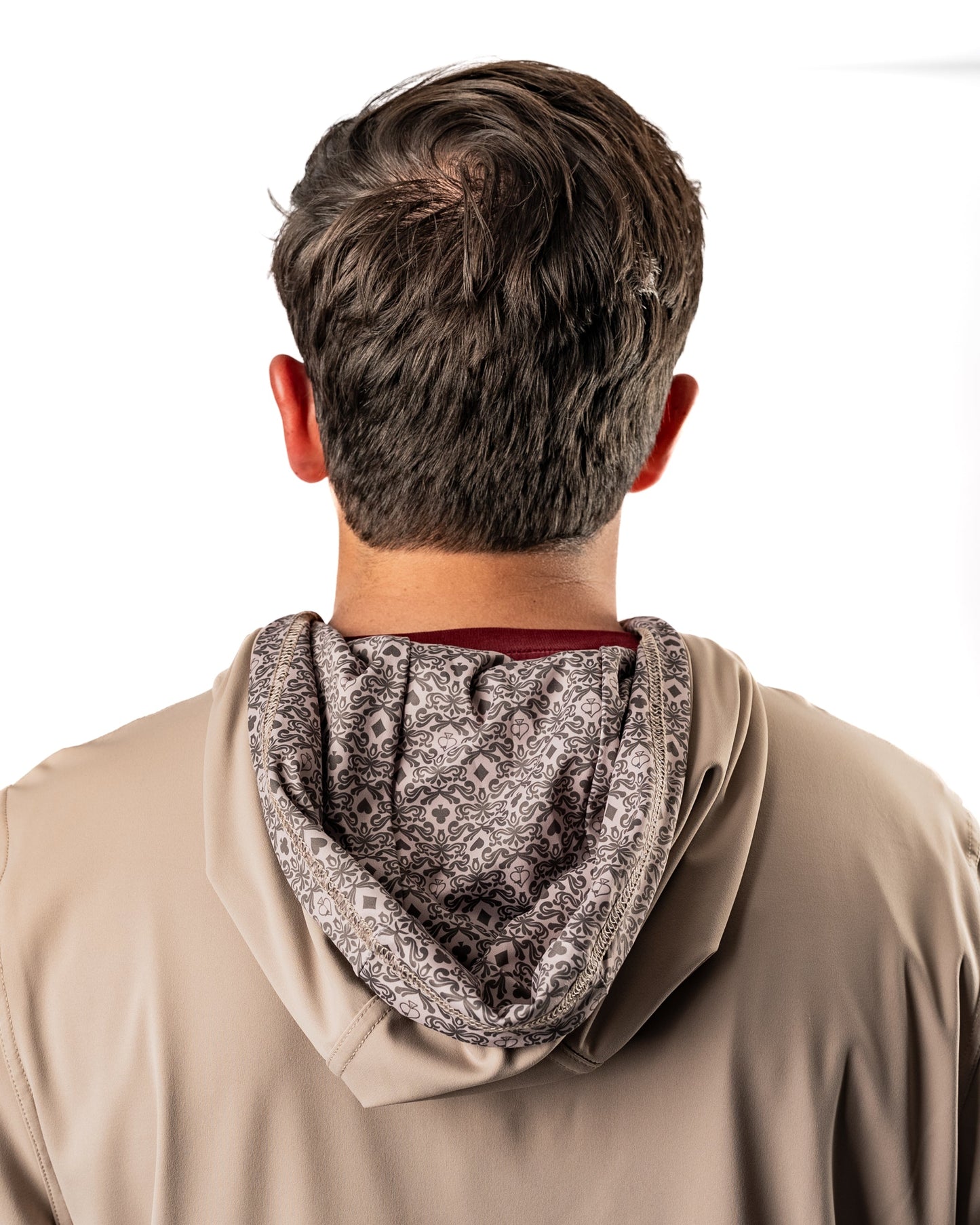 Pins and Aces Performance Golf Hoodie - Big Blind Ash