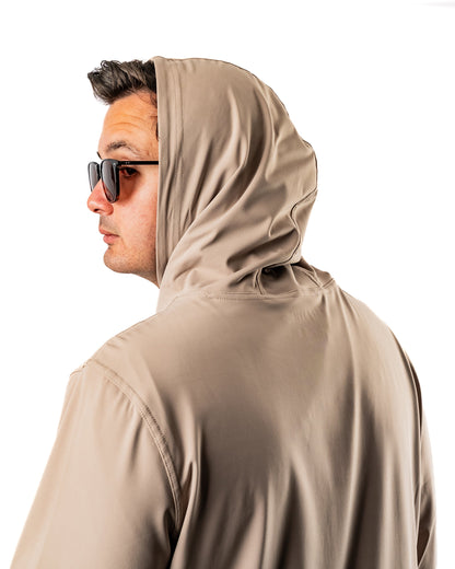 Pins and Aces Performance Golf Hoodie - Big Blind Ash