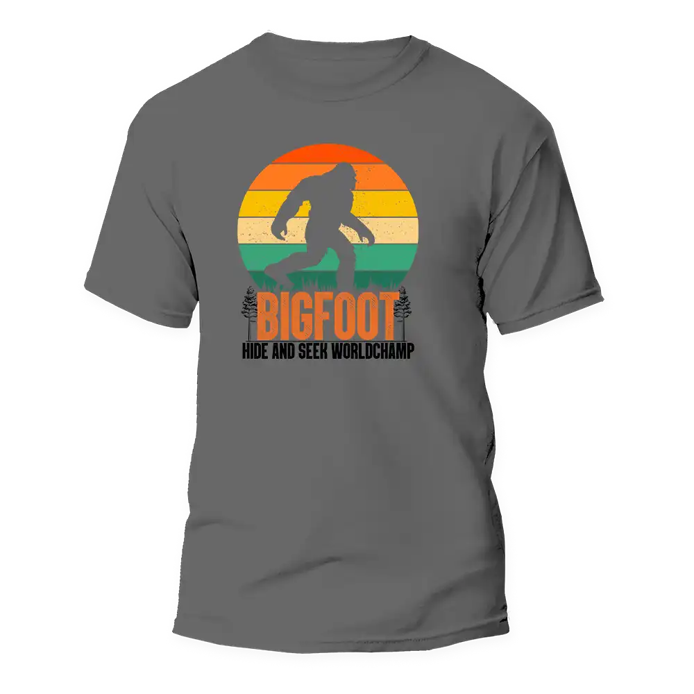 Outdoorzees Bigfoot Hide And Seek Man T-Shirt