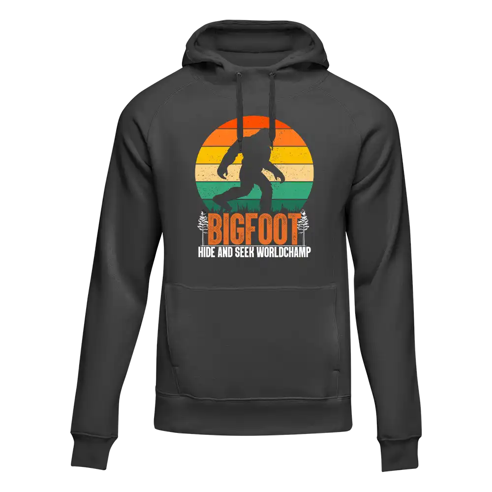 Outdoorzees Bigfoot Hide And Seek Unisex Hoodie