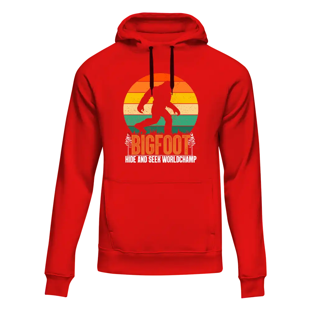 Outdoorzees Bigfoot Hide And Seek Unisex Hoodie