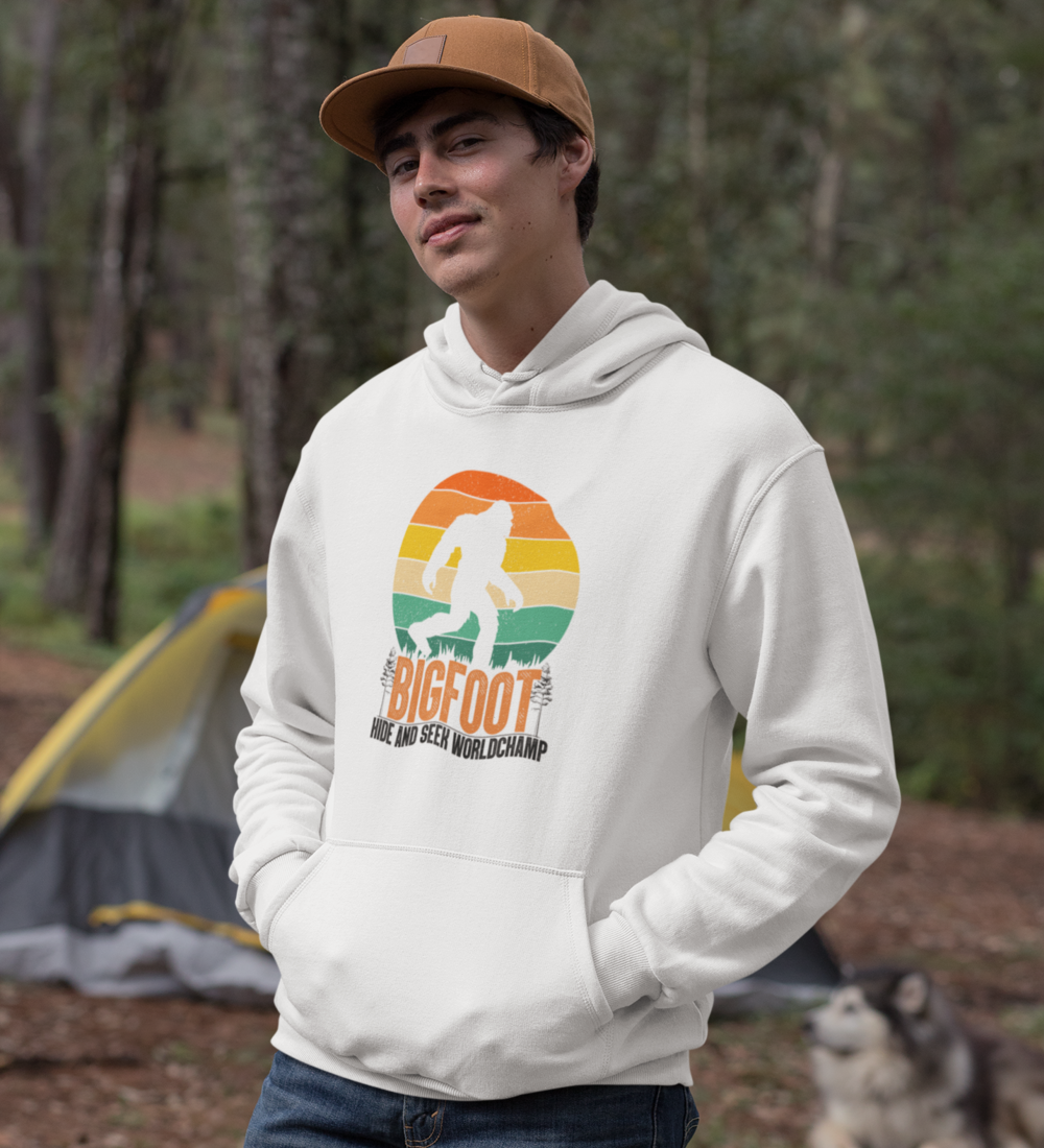 Outdoorzees Bigfoot Hide And Seek Unisex Hoodie